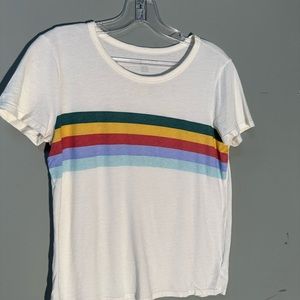 American Eagle Short Sleeved Rainbow T-shirt